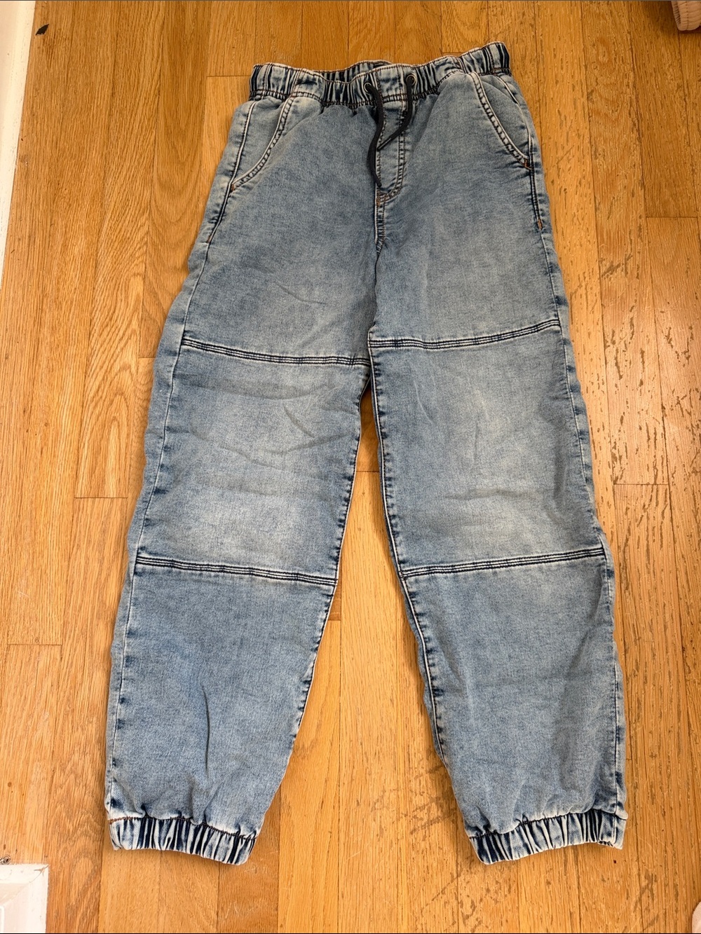 Gap Boy's Light Wash Jeans - Casual Elastic Cuff